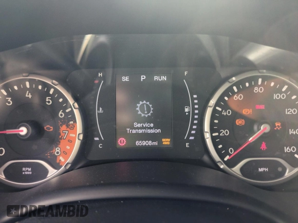 2017 Jeep Renegade Latitude z VIN ZACCJBBB4HPF38906, wystawiony jako Copart lot #56379205 z przebiegiem 65 908 mil mil oraz Szkoda całkowita • Salvage title. Historia ofert i sprzedaży dostępna na DreamBid. Obrazek 9.