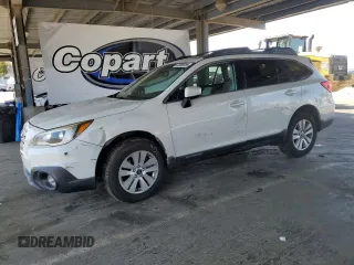 2016 Subaru Outback Premium with VIN 4S4BSADC7G3227011, listed as a Copart auction lot 63090385 with 86,557 mi miles and Salvage title. Bid and sale history available at DreamBid. Image 1.