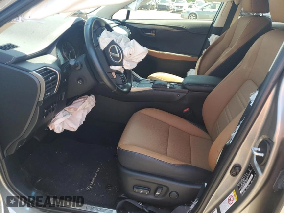 2019 Lexus NX 300 with VIN JTJBARBZ3K2212949, listed as a Copart auction lot 61261645 with 27,432 mi miles and Salvage title. Bid and sale history available at DreamBid. Image 7.