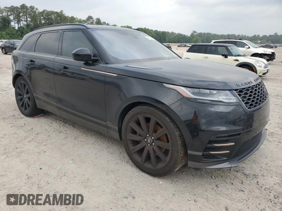 2019 Land Rover Range Rover Velar R-Dynamic SE z VIN SALYL2FV8KA233543, wystawiony jako Copart lot #50878064 z przebiegiem 75 752 mil mil oraz Szkoda całkowita • Salvage title. Historia ofert i sprzedaży dostępna na DreamBid. Obrazek 4.