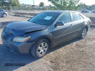 2007 Toyota Camry CE with VIN 4T1BE46K77U147361, listed as a IAAI auction lot 41918501 with 267,924 mi miles. Bid and sale history available at carsss.com. Image 18.