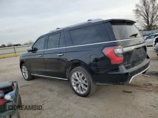 2019 Ford Expedition Max Platinum z VIN 1FMJK1MTXKEA57820, wystawiony jako Copart lot #82430554 z przebiegiem 74 363 mil mil oraz Szkoda całkowita • Salvage title. Historia ofert i sprzedaży dostępna na DreamBid. Obrazek 2.