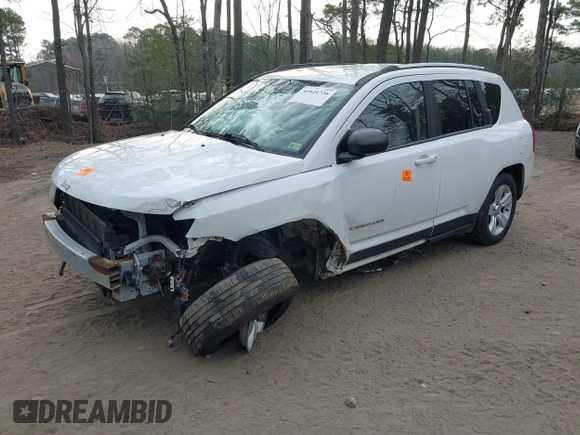 2014 Jeep Compass Sport with VIN 1C4NJCBB9ED547335, listed as a IAAI auction lot 41821726 with 144,100 mi miles and . Bid and sale history available at DreamBid. Image 18.
