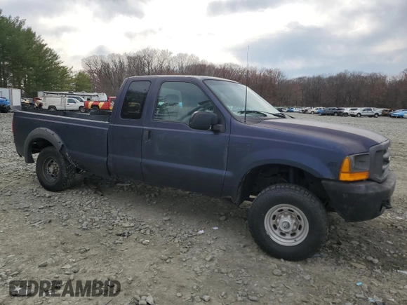 2000 Ford Super Duty F-250 XL with VIN 1FTNX21L6YED30679, listed as a Copart auction lot 49197165 with 339,493 mi miles and Salvage Title. Bid and sale history available at carsss.com. Image 4.