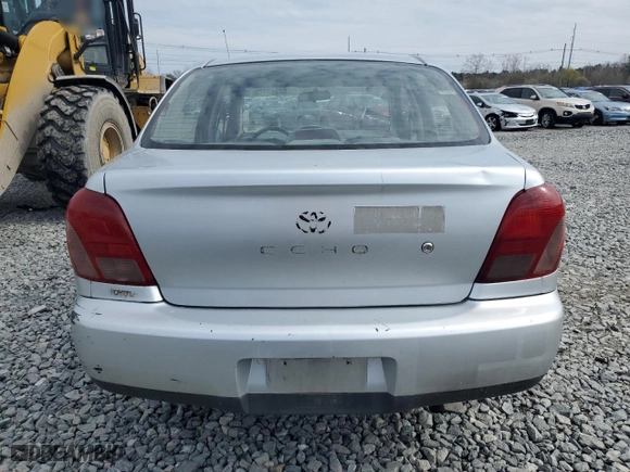 2000 Toyota ECHO with VIN JTDBT1234Y0084347, listed as a Copart auction lot 52343475 with 434,741 mi miles and Clean Title. Bid and sale history available at carsss.com. Image 6.