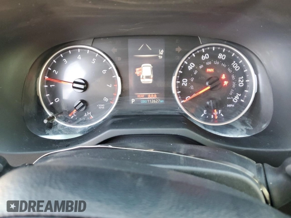 2019 Toyota RAV4 LE with VIN JTMH1RFV6KJ007894, listed as a Copart auction lot 49707505 with 112,627 mi miles and Salvage Title. Bid and sale history available at carsss.com. Image 9.