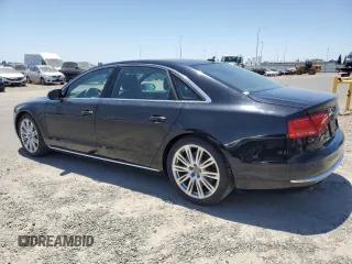 2012 Audi A8 with VIN WAURVAFD9CN022995, listed as a Copart auction lot 60225785 with 85,025 mi miles and Clean title. Bid and sale history available at DreamBid. Image 2.