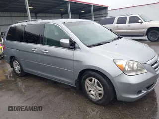 2007 Honda Odyssey EX с VIN 5FNRL384X7B011445, выставлен на аукционе IAAI как лот 41834244 с пробегом 186 693 миль миль и . История ставок и продаж доступна на DreamBid. Изображение 1.