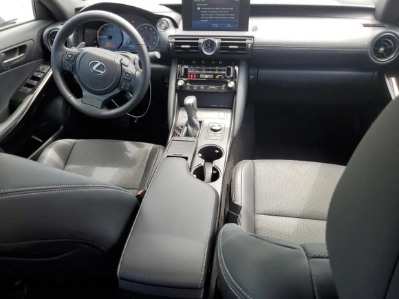 2024 Lexus IS 350 F Sport with VIN JTHBZ1B24R5082333, listed as a Copart auction lot 57138925 with 2,477 mi miles and Salvage title. Bid and sale history available at DreamBid. Image 8.