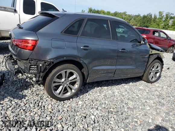 2018 Audi Q3 Premium with VIN WA1BCCFS4JR019085, listed as a Copart auction lot 57676375 with 94,743 mi miles and Salvage title. Bid and sale history available at DreamBid. Image 3.
