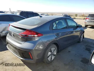 2019 Hyundai Ioniq Blue with VIN KMHC65LC7KU162553, listed as a Copart auction lot 82492024 with Not Provided miles and Salvage Title. Bid and sale history available at DreamBid. Image 3.