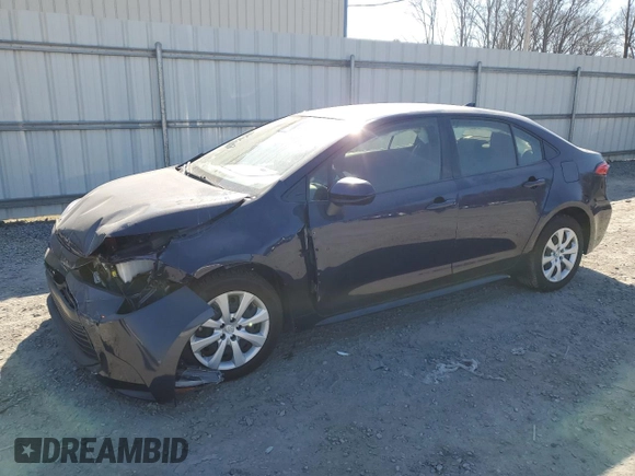 2023 Toyota Corolla Hybrid LE with VIN JTDBCMFE0PJ008775, listed as a Copart auction lot 46623435 with 51,659 mi miles and Salvage Title. Bid and sale history available at carsss.com. Image 1.