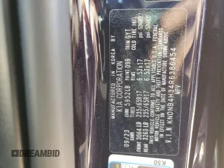 2024 Kia Carnival LX with VIN KNDNB4H34R6386454, listed as a Copart auction lot 88491205 with 10,124 mi miles and Salvage Title. Bid and sale history available at carsss.com. Image 13.