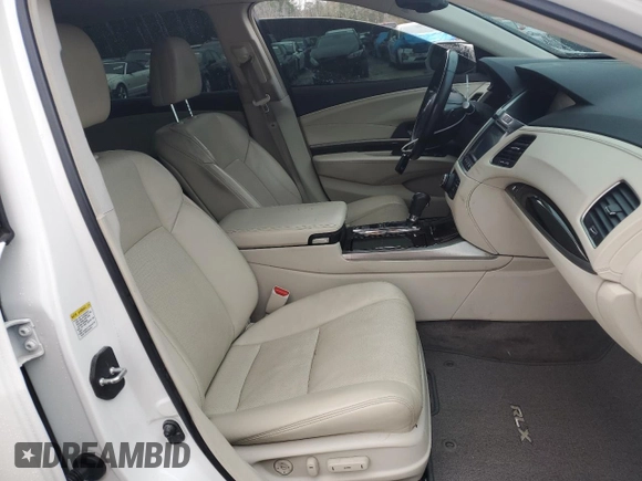 2014 Acura RLX Advance with VIN JH4KC1F98EC006189, listed as a Copart auction lot 86255644 with 105,123 mi miles and Salvage Title. Bid and sale history available at DreamBid. Image 7.