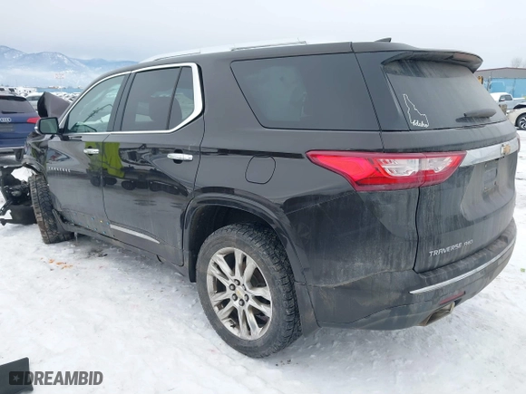 2018 Chevrolet Traverse High Country with VIN 1GNEVKKW8JJ176544, listed as a IAAI auction lot 41254016 with 1 mi miles. Bid and sale history available at carsss.com. Image 3.