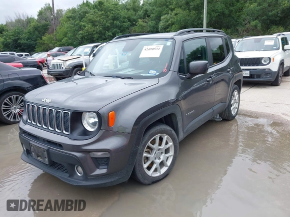 2020 Jeep Renegade Latitude with VIN ZACNJABBXLPL88874, listed as a IAAI auction lot 42490534 with Not provided miles and . Bid and sale history available at DreamBid. Image 16.