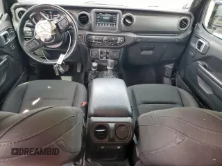 2021 Jeep Wrangler Unlimited Sport S with VIN 1C4HJXDN0MW859686, listed as a Copart auction lot 51352355 with 49,984 mi miles and Salvage Title. Bid and sale history available at carsss.com. Image 8.