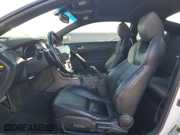 2015 Hyundai Genesis Coupe R-Spec with VIN KMHHU6KJ0FU124721, listed as a Copart auction lot 80507174 with 124,082 mi miles and Salvage title. Bid and sale history available at DreamBid. Image 7.