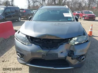 2015 Nissan Rogue SV with VIN KNMAT2MV1FP524545, listed as a IAAI auction lot 41848086 with 188,141 mi miles. Bid and sale history available at carsss.com. Image 13.