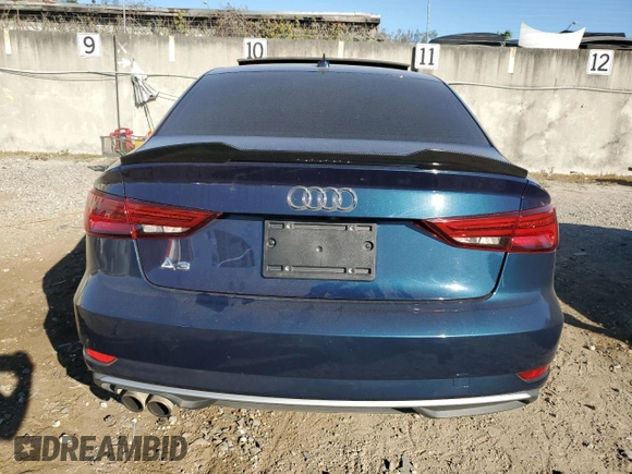 2018 Audi A3 Sedan Premium with VIN WAUAUGFF2J1013807, listed as a Copart auction lot 40755644 with 71,938 mi miles. Bid and sale history available at carsss.com. Image 6.