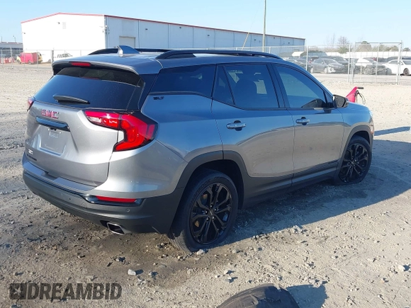 2019 GMC Terrain SLT z VIN 3GKALPEX4KL379539, wystawiony jako IAAI lot #41662177 z przebiegiem 45 545 mil mil oraz . Historia ofert i sprzedaży dostępna na DreamBid. Obrazek 4.