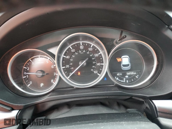 2020 Mazda CX-5 Sport with VIN JM3KFABM4L0735007, listed as a Copart auction lot 45276975 with 54,720 mi miles and Salvage Title. Bid and sale history available at carsss.com. Image 9.