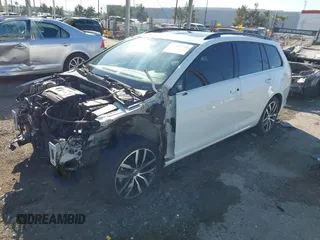 2016 Volkswagen Golf SportWagen TSI S with VIN 3VWC17AU1GM523231, listed as a IAAI auction lot 41343792 with 94,522 mi miles. Bid and sale history available at carsss.com. Image 2.
