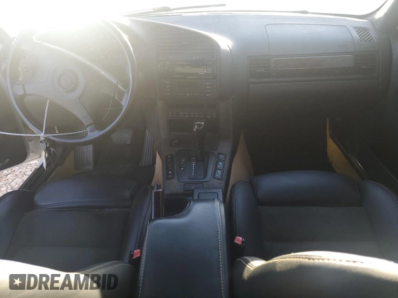1997 BMW M3 with VIN WBSCD032XVEE11393, listed as a Copart auction lot 72560804 with 195,456 mi miles and Salvage title. Bid and sale history available at DreamBid. Image 8.