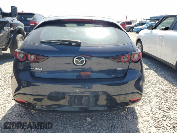 2019 Mazda 3 with VIN JM1BPAJMXK1119554, listed as a Copart auction lot 63612595 with 78,812 mi miles and Salvage title. Bid and sale history available at DreamBid. Image 6.