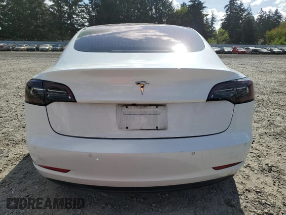 2018 Tesla Model 3 Long Range Battery with VIN 5YJ3E1EA7JF040942, listed as a Copart auction lot 56147225 with 82,482 mi miles and Salvage Title. Bid and sale history available at DreamBid. Image 6.