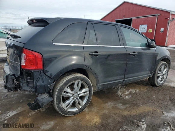 2013 Ford Edge Limited with VIN 2FMDK4KC8DBA05540, listed as a Copart auction lot 45927385 with 216,067 mi miles and Clean Title. Bid and sale history available at carsss.com. Image 3.