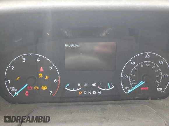 2020 Ford Transit Cargo with VIN 1FTBR1XG9LKB78778, listed as a Copart auction lot 46772515 with 64,396 mi miles and Salvage Title. Bid and sale history available at DreamBid. Image 9.