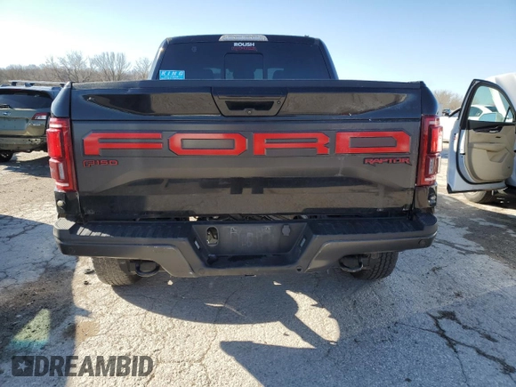 2017 Ford F-150 Raptor with VIN 1FTFW1RG1HFC89834, listed as a Copart auction lot 48938735 with 120,701 mi miles and Salvage Title. Bid and sale history available at carsss.com. Image 6.