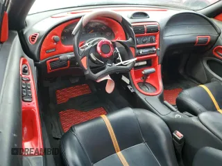 1996 Ford Mustang GT with VIN 1FALP45X6TF166049, listed as a Copart auction lot 77208004 with 186,273 mi miles and Clean Title. Bid and sale history available at carsss.com. Image 8.