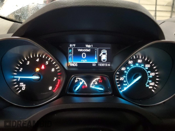 2014 Ford Escape Titanium with VIN 1FMCU9J94EUE52922, listed as a Copart auction lot 54731135 with 193,819 mi miles and Salvage Title. Bid and sale history available at carsss.com. Image 9.