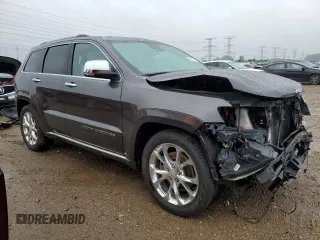 2019 Jeep Grand Cherokee Summit with VIN 1C4RJFJT4KC610260, listed as a Copart auction lot 59525215 with 38,303 mi miles and Salvage title. Bid and sale history available at DreamBid. Image 4.