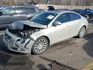 2011 Buick Regal with VIN 2G4GW5EV1B9189809, listed as a IAAI auction lot 41403746 with 48,743 mi miles and . Bid and sale history available at DreamBid. Image 17.