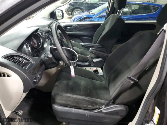 2015 Dodge Grand Caravan American Value Pkg with VIN 2C4RDGBG9FR743852, listed as a Copart auction lot 49260245 with 160,164 mi miles and Salvage Title. Bid and sale history available at carsss.com. Image 7.