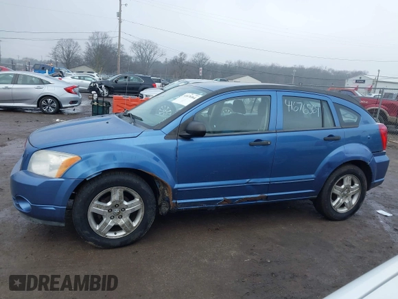 2007 Dodge Caliber SXT with VIN 1B3HB48C57D167476, listed as a IAAI auction lot 41676564 with 239,597 mi miles and . Bid and sale history available at DreamBid. Image 14.