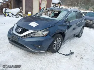 2015 Nissan Murano S with VIN 5N1AZ2MH9FN257221, listed as a IAAI auction lot 41292688 with 138,207 mi miles. Bid and sale history available at carsss.com. Image 22.