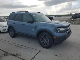 2024 Ford Bronco Sport Big Bend with VIN 3FMCR9B63RRE99989, listed as a Copart auction lot 61595025 with 6,359 mi miles and Salvage title. Bid and sale history available at DreamBid. Image 4.