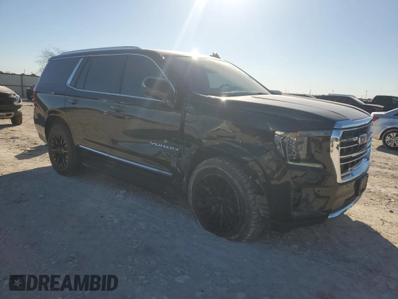 2022 GMC Yukon SLT with VIN 1GKS2BKT3NR250247, listed as a Copart auction lot 86438204 with 65,862 mi miles and Salvage Title. Bid and sale history available at carsss.com. Image 4.