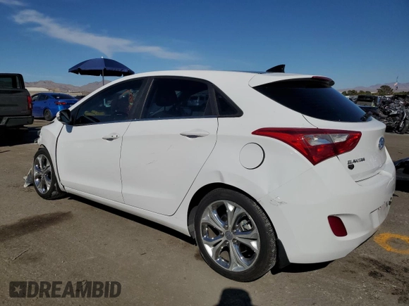 2013 Hyundai Elantra GT w/Blue Int with VIN KMHD35LE8DU052810, listed as a Copart auction lot 72935104 with 101,211 mi miles and Salvage Title. Bid and sale history available at carsss.com. Image 2.