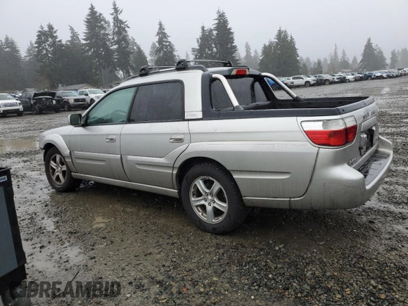 2003 Subaru Baja z VIN 4S4BT61C637102860, wystawiony jako Copart lot #49914785 z przebiegiem 256 493 mil mil oraz Szkoda całkowita • Salvage title. Historia ofert i sprzedaży dostępna na DreamBid. Obrazek 2.