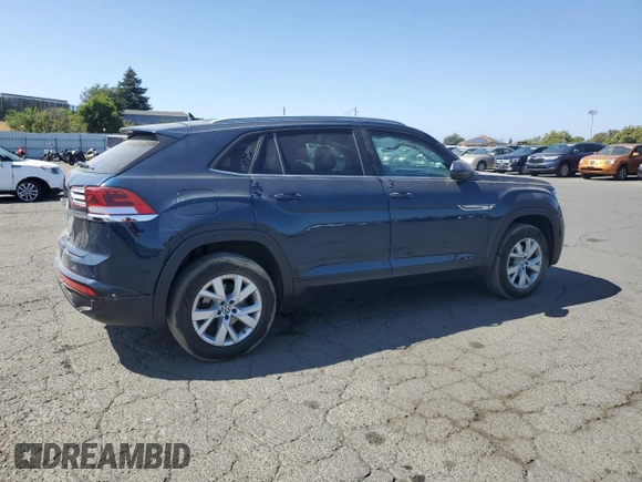 2020 Volkswagen Atlas S with VIN 1V2AC2CA0LC200471, listed as a Copart auction lot 60123715 with 46,994 mi miles and Salvage title. Bid and sale history available at DreamBid. Image 3.