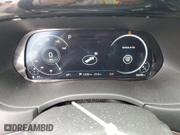 2020 Hyundai Palisade Limited with VIN KM8R5DHE7LU153662, listed as a Copart auction lot 60425625 with 36,340 mi miles and Salvage title. Bid and sale history available at DreamBid. Image 9.