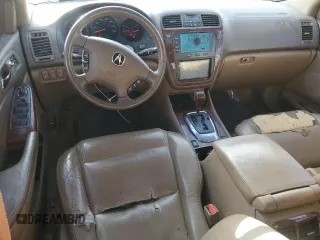 2004 Acura MDX Touring Pkg with VIN 2HNYD18654H514301, listed as a Copart auction lot 48808425 with 202,422 mi miles and Salvage Title. Bid and sale history available at carsss.com. Image 8.