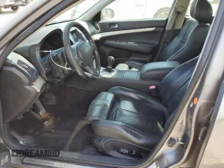 2008 Infiniti G35 x with VIN JNKBV61F88M272489, listed as a Copart auction lot 50193775 with 172,068 mi miles and Salvage Title. Bid and sale history available at DreamBid. Image 7.