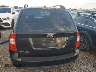 2009 Kia Rondo LX Base with VIN KNAFG528797250875, listed as a Copart auction lot 74170464 with 0 mi miles and Salvage Title. Bid and sale history available at carsss.com. Image 6.