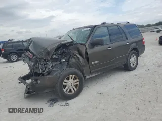 2008 Ford Expedition Limited with VIN 1FMFU20518LA05204, listed as a Copart auction lot 47919645 with Not Provided miles and Salvage Title. Bid and sale history available at DreamBid. Image 1.